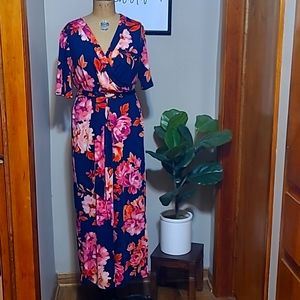 Wrap maxi dress